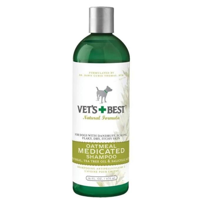 Vet S Best Oatmeal Medicated Shampoo Pet Dog Shampo Ketombe Anjing Shopee Indonesia