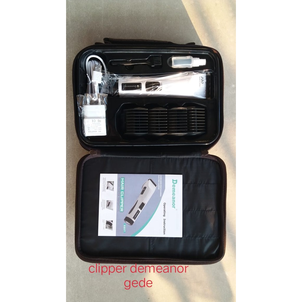 Promo Alat pangkas rambut pria Clipper demeanor rambut besar