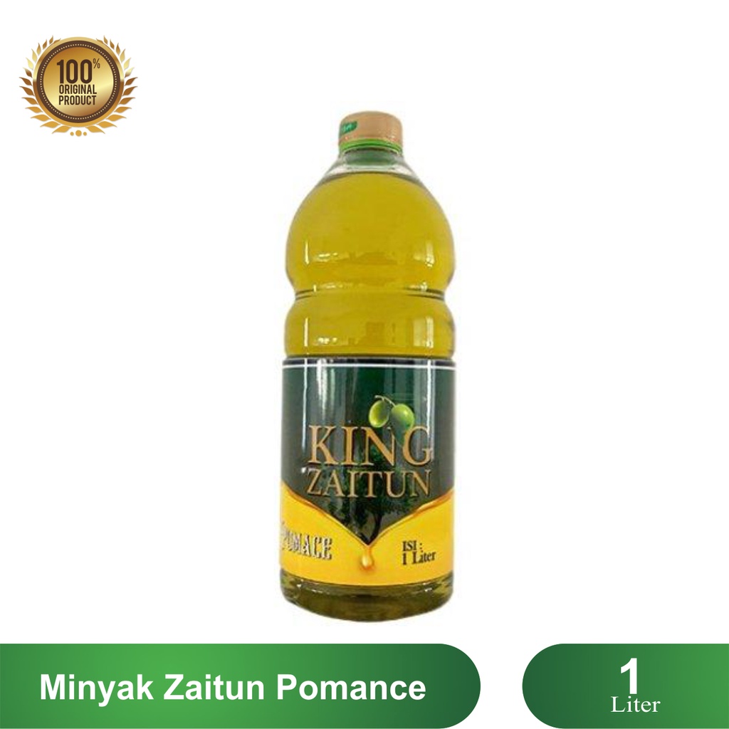 

Minyak Zaitun King Zaitun Pomace 1 Liter Pengganti Minyak Goreng Lebih sehat