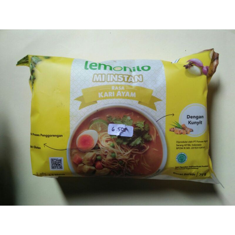 

Mie Lemonilo Rasa kari ayam