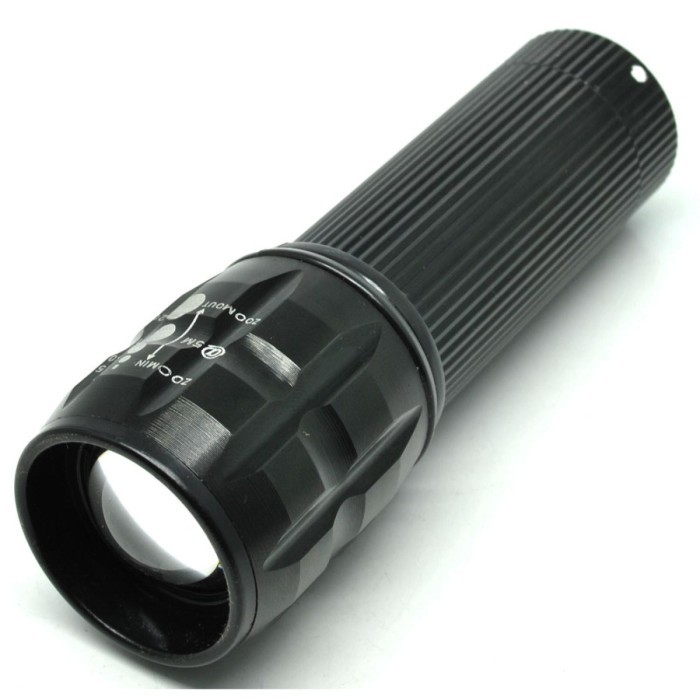 Senter LED Flashlight Cree Q5 2000 Lumens *SN07