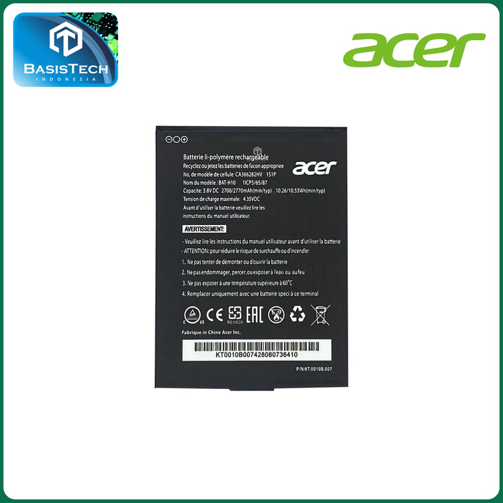 BATERAI ACER X1 - CS-ACX - 200SL - BAT-H10 - ORI99 GOOD QUALITY