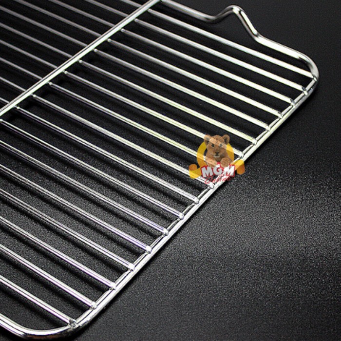 35x24 Stainless Wire Mesh Peniris gorengan / BBQ grill / tatakan kue