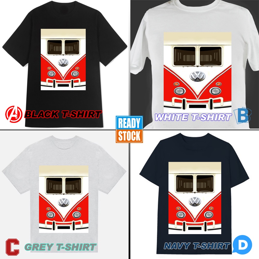 VW Volks Wagen Van Retro Tshirt