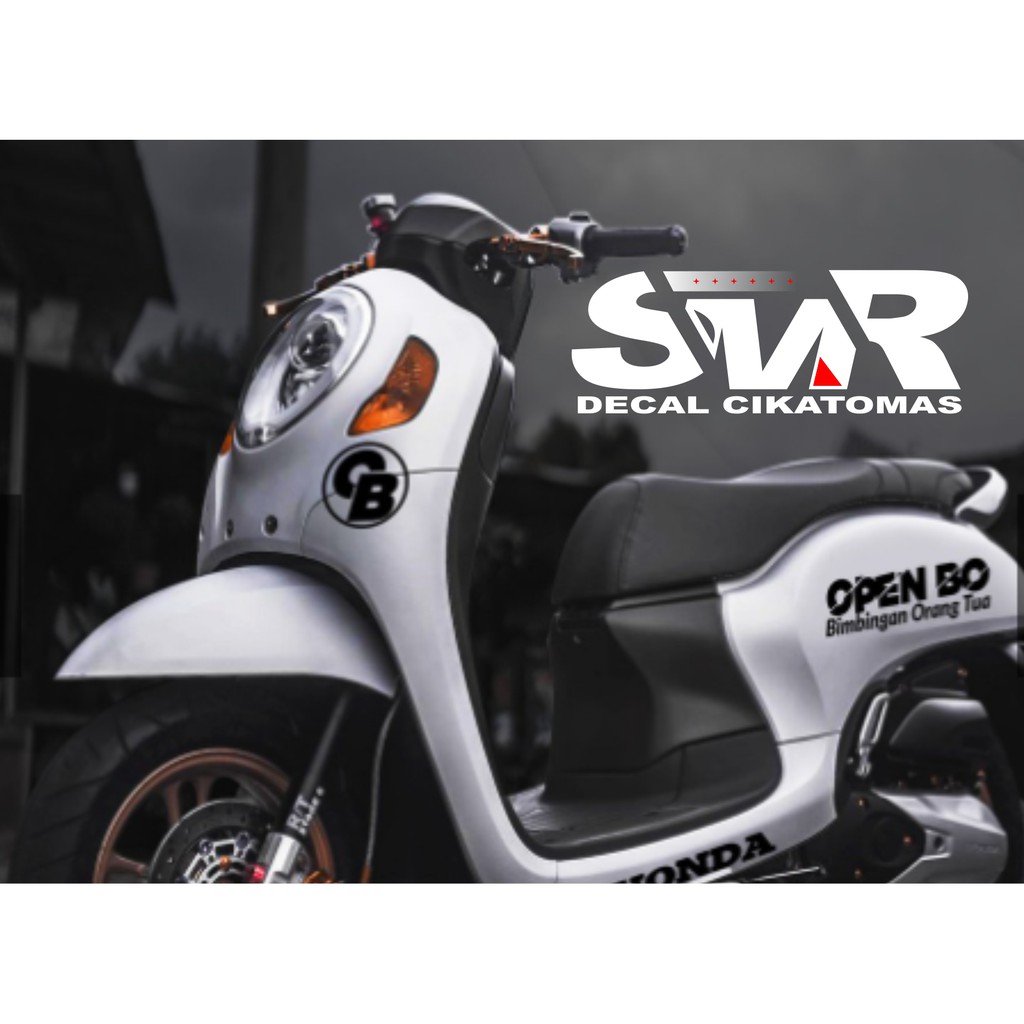 STICKER SCOOPY 2021 PRESTIGE OPEN BO Stiker nike Striping Scoopy STICKER HONDA BEAT MIOM3 FINO LEXI 