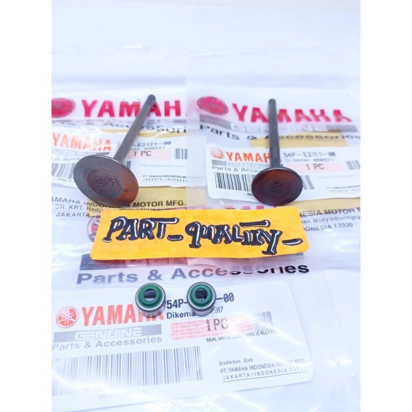 payung klep 54P plus Seal klep Yamaha Jupiter Z1 force fi Vega rr fi original