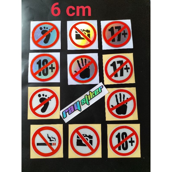 

STIKER CUTTING PERINGATAN DILARANG