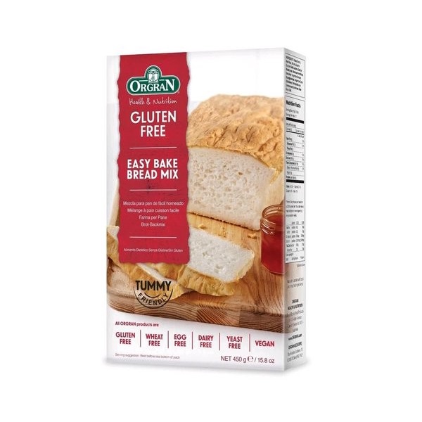 Orgran Gluten Free Bread Mix 450Gr Box