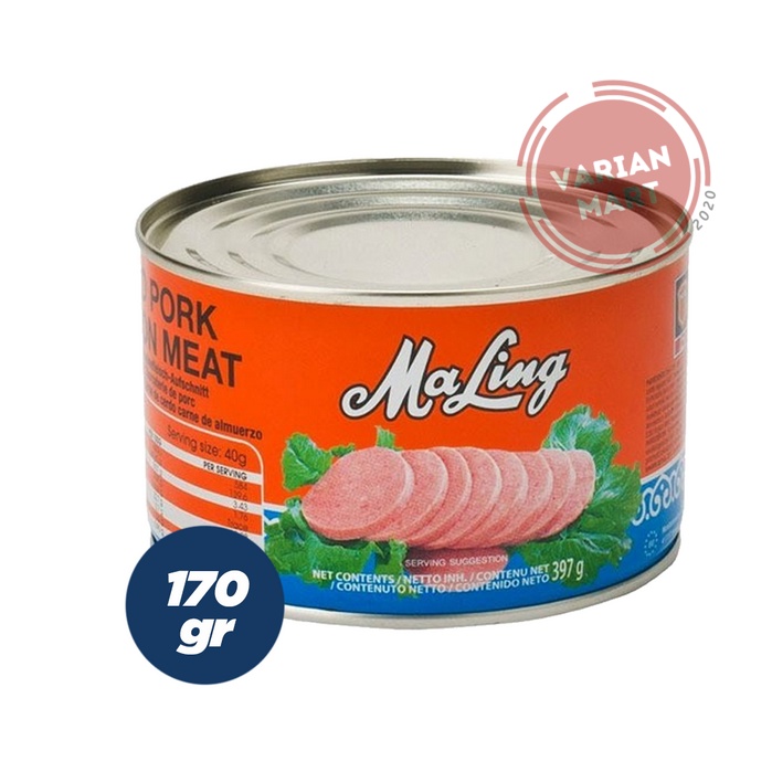 

MaLing TTS Luncheon Meat 170gr [ KECIL ]