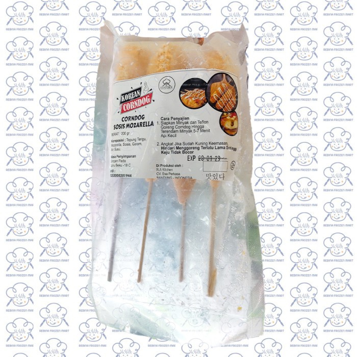 

Korean Corndog Isi 4 200gr