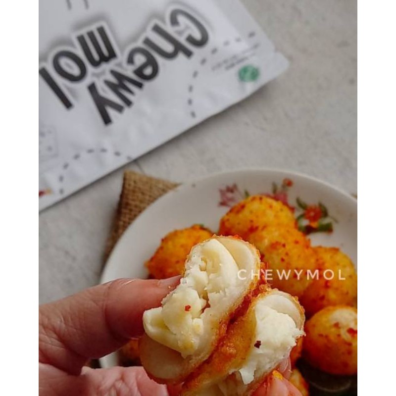 

Chewymol/ Cimol Keju/Cimol ayam /Cimol mozzarela/Keju cedar/keju mozarella/