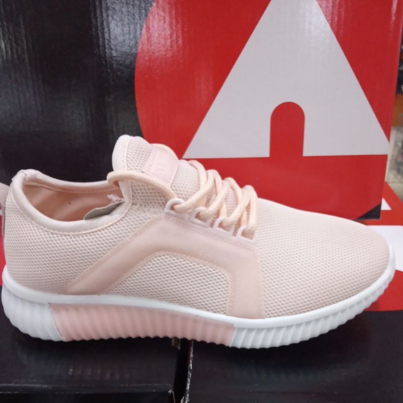 OBRAL 70%  SEPATU SNEAKER WANITA CEWE PEREMPUAN TERBARU TANPA TALI AIRWALK JONAH PINK MURAH