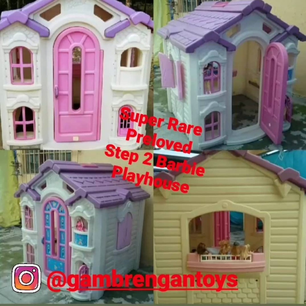 step 2 barbie playhouse