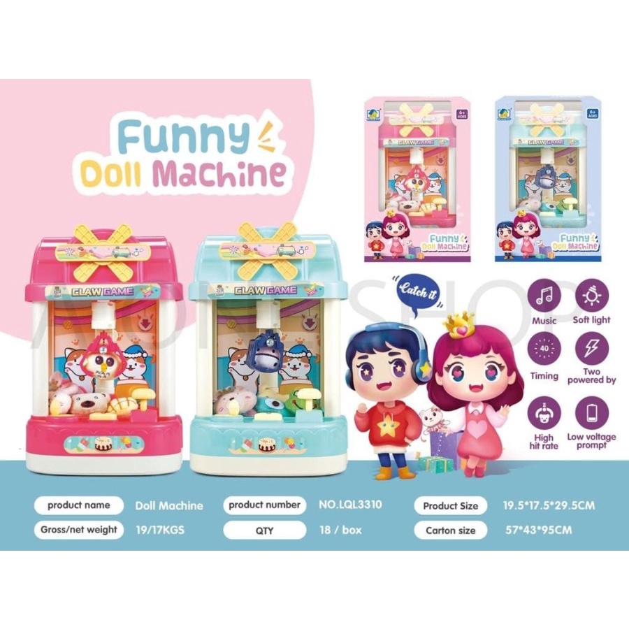 CLAW MACHINE DOLL MAINAN CLAW
