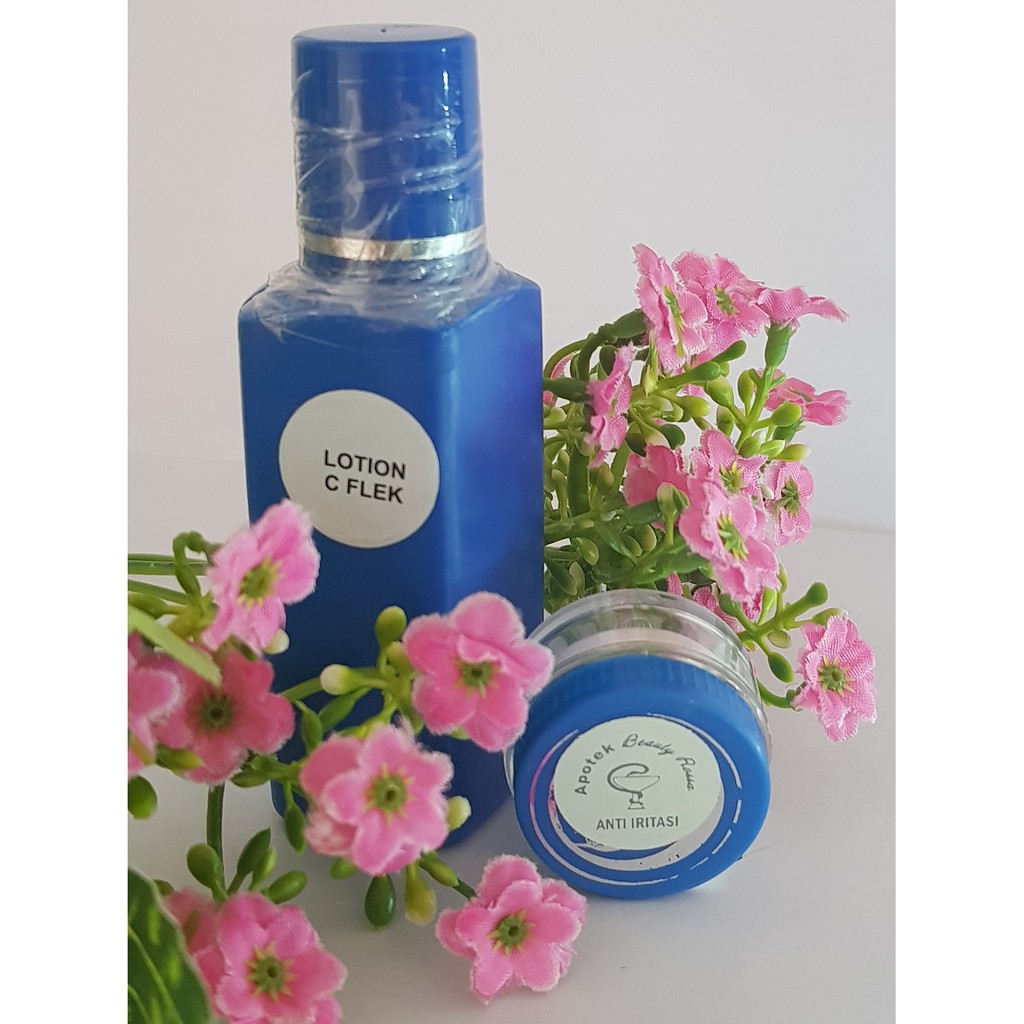 Lotion C Flek + Cream Iritasi Beauty Rossa