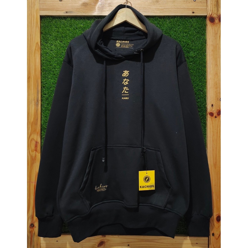 sweater hoodie pria distro kachios switer cowok keren sweter oversize xxl jaket hoodie polos tebal s
