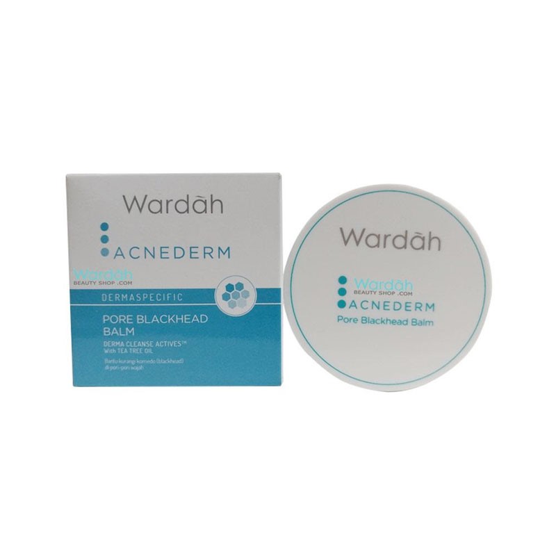 Wardah Acnederm Pore Blackhead Balm 20 G Shopee Indonesia
