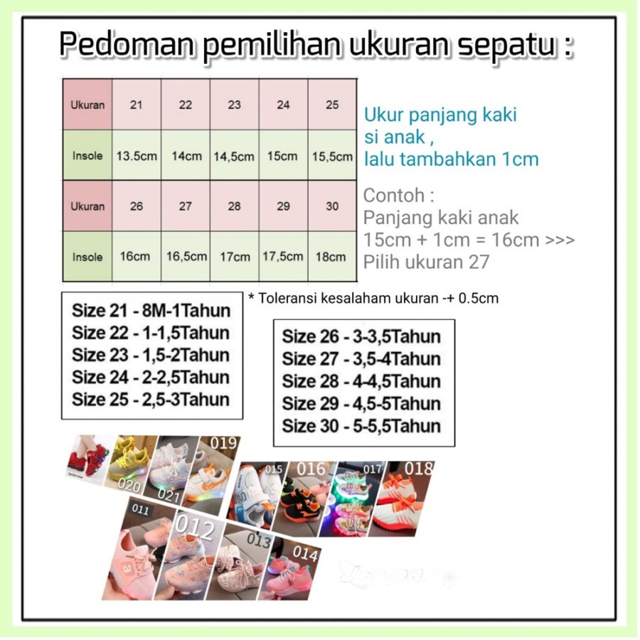 Sepatu Sneakers Anak LED Perempuan Motif Hello Kity Lucu Import