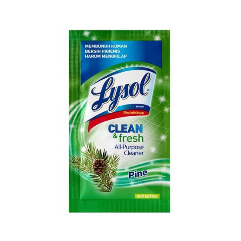 lysol fresh and clean 30 ml pembersih lantai