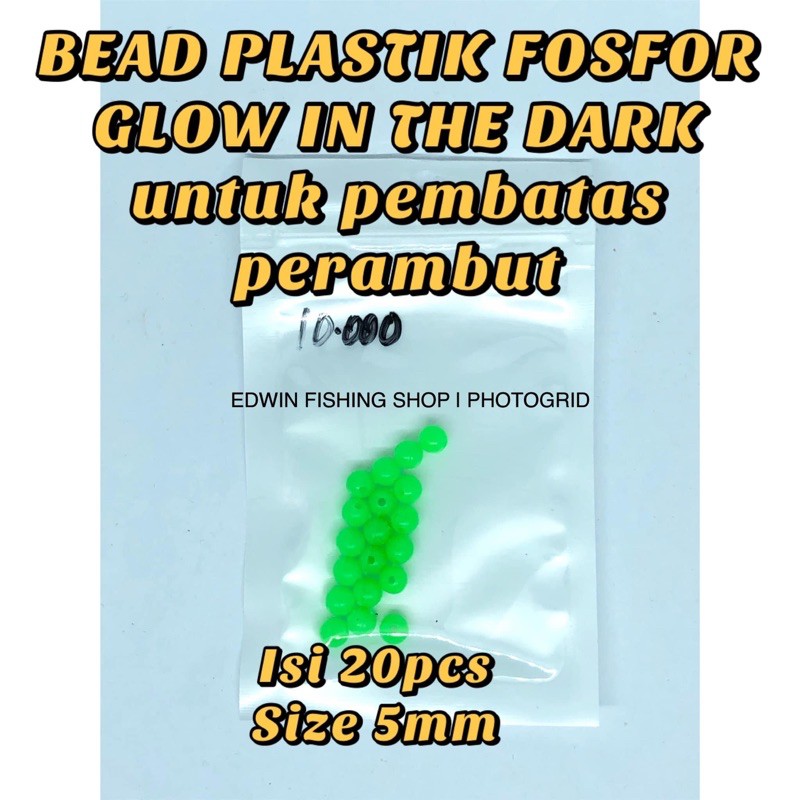 

Bead Plastik Fosfor 5mm