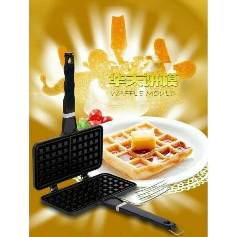 Wafle pan/cetakan kue  wafle pan