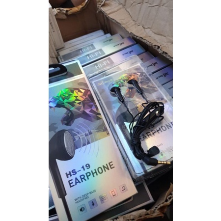Earphone Jmtech HiFi Hs-19