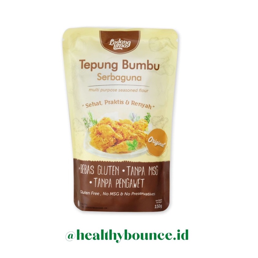 

Ladang Lima Tepung Bumbu Sehat Serbaguna 150gr
