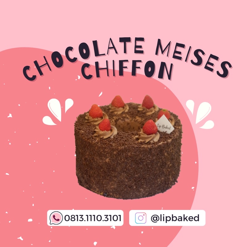 

Chocolate Meises chiffon