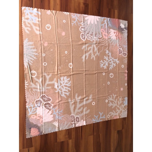 Preloved Zeta Scarves Brown