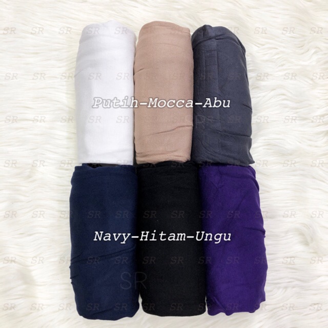 Celana Legging Basic Korea Polos Pendek 7/8 Import Katun Lembut Melar Jumbo