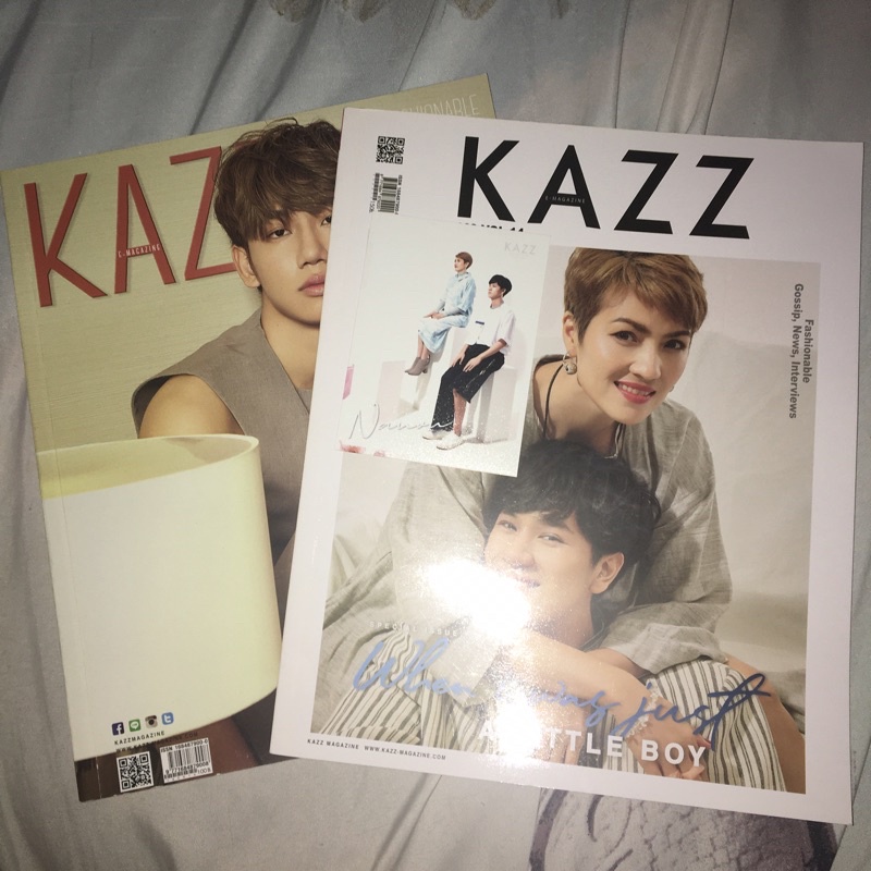 KAZZ MAGAZINE COVER TITLE NANON