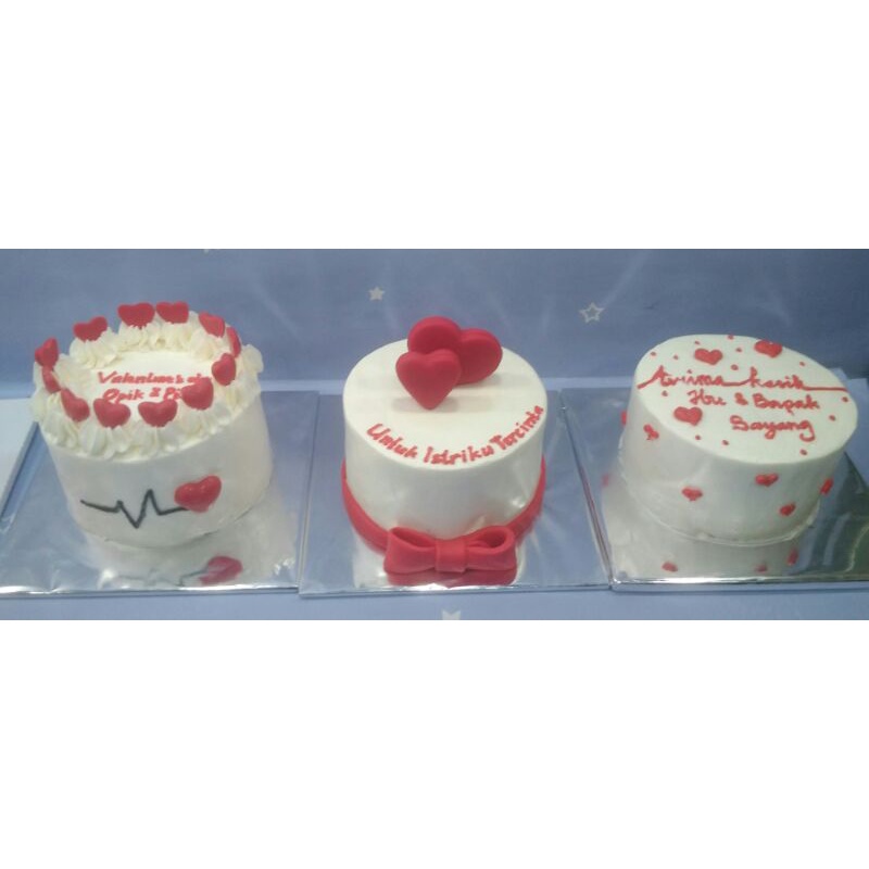 

Kue Ulang Tahun, Tart Cake Simple Design Korean Design