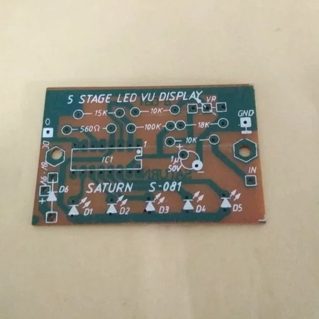 PCB 5 Stage Led VU Display S-081