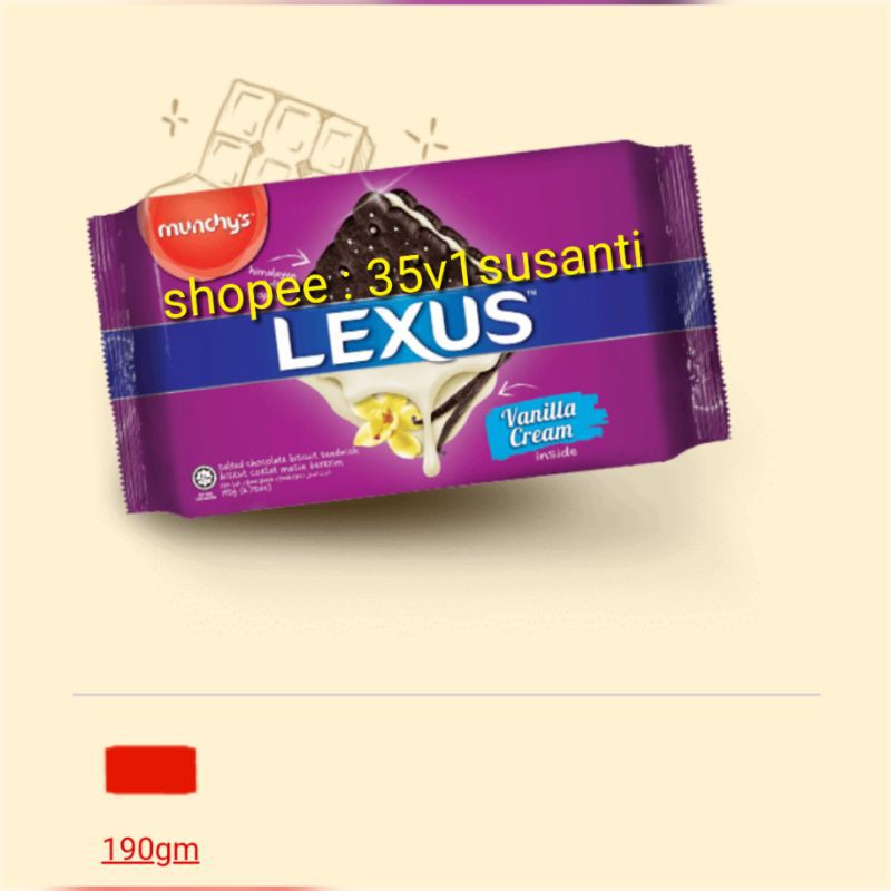 

MUNCHY'S BISKUIT LEXUS BISCUITS