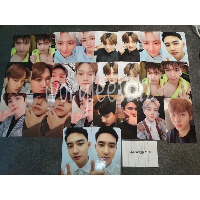 EXO (EXO-L) ACE Welcome Kit Photocard (PC) 2019