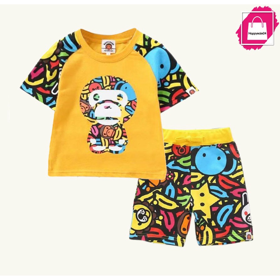 SETELAN ANAK BAJU ANAK BABY MILLO PUTIH 1-5 TAHUN BAJU ANAK LAKI LAKI BAJU ANAK PEREMPUAN SETELAN AN