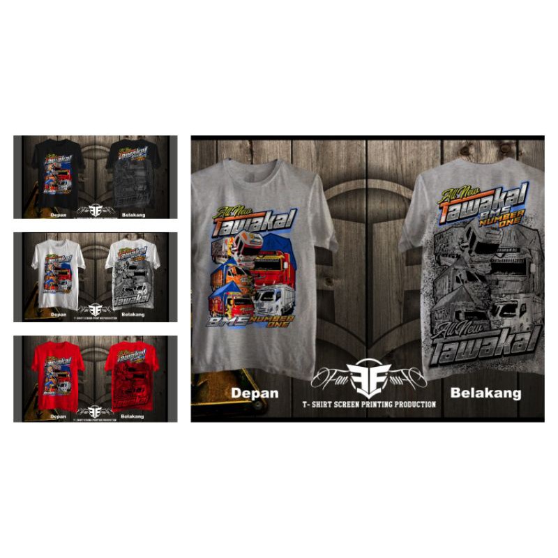 KAOS TRUK ALL NEW TAWAKAL ORI