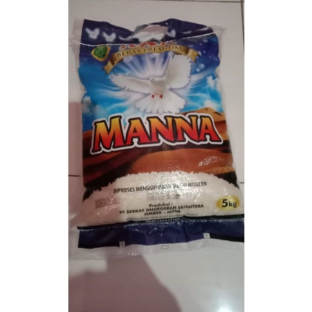 

Beras AAA MANNA 5kg