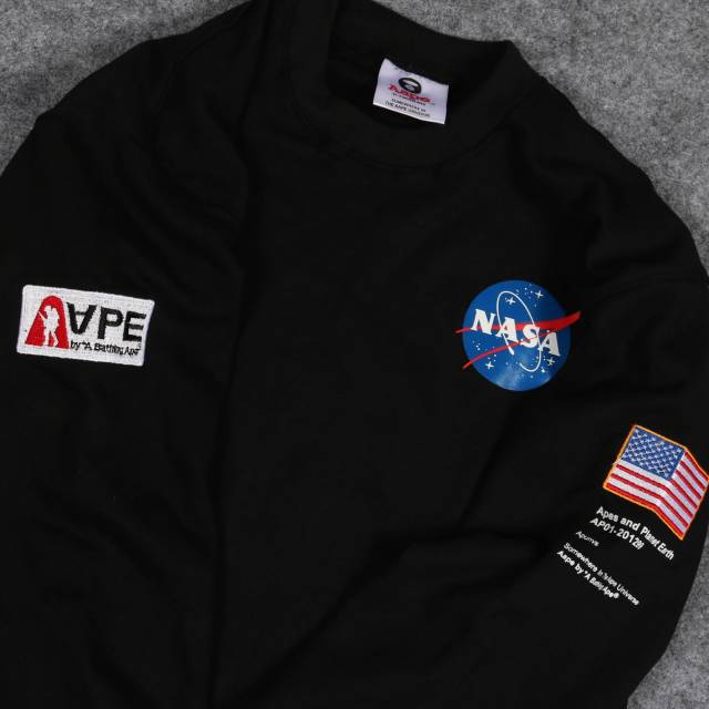 Sweater Crewneck Aape Nasa