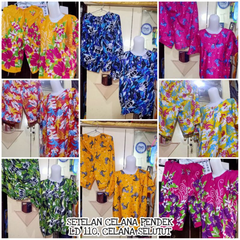 SETELAN CELANA RAYON PENDEK