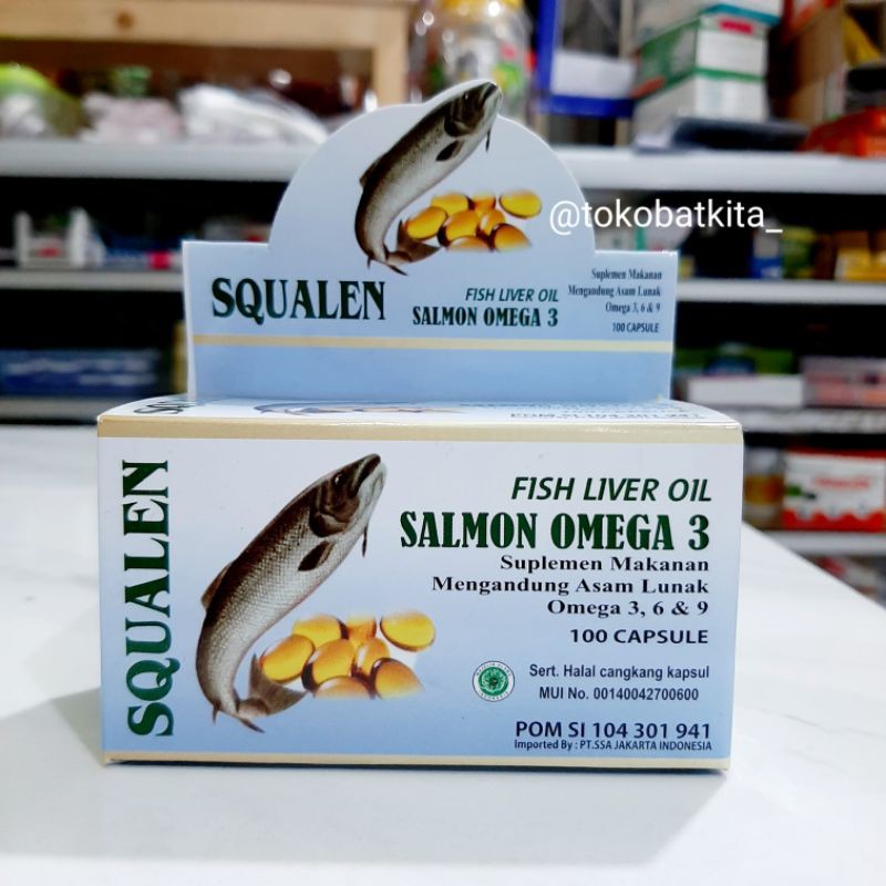

[OMEGA 3,6 &9] FISH LIVER OIL SALMON SQUALEN / MINYAK IKAN ASLI / VITAMIN ANAK / OTAK GIGI GUSI