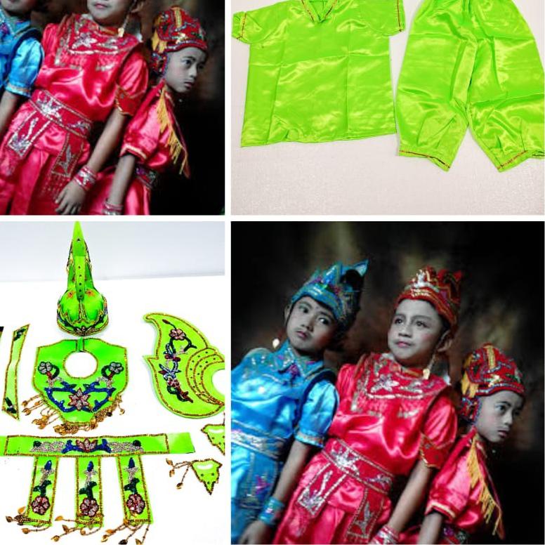 [PRODUK 0PENM] Baju Sunat Gatot Kaca All Size Bahan {Buludru & Satin} 77J