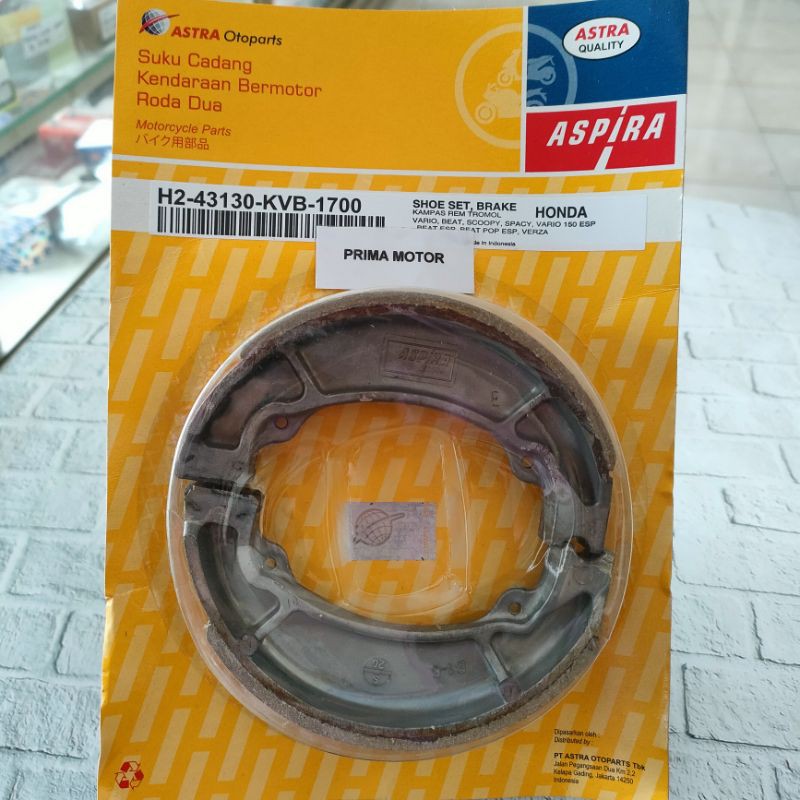 Original Aspira kampas rem Tromol Vario, Scoopy, Beat