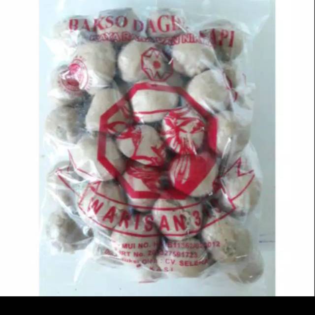 

Bakso Warisan Isi 50