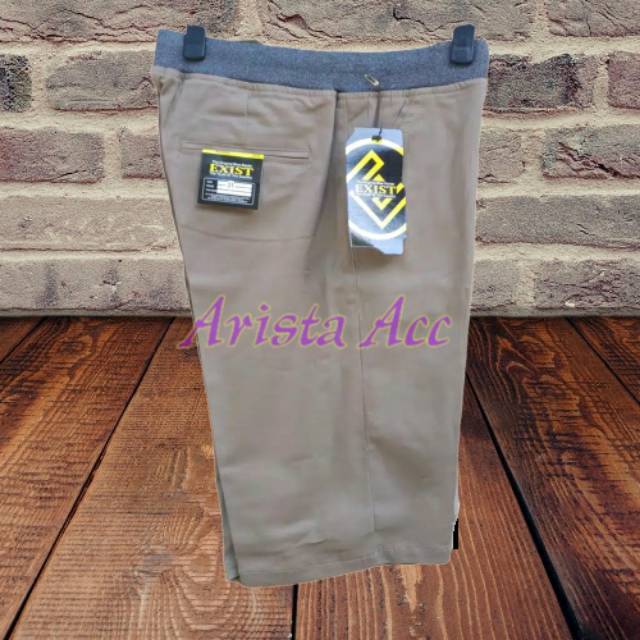 Celana Pendek Distro Pinggang Karet Rip Kolor Exist Premium Casual Formal Chino Surfing celanadistro