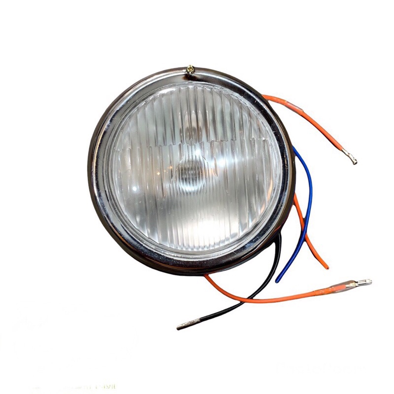 Reflektor Lampu Depan Motor CB Headlamp lampu depan C70 pesek klasik