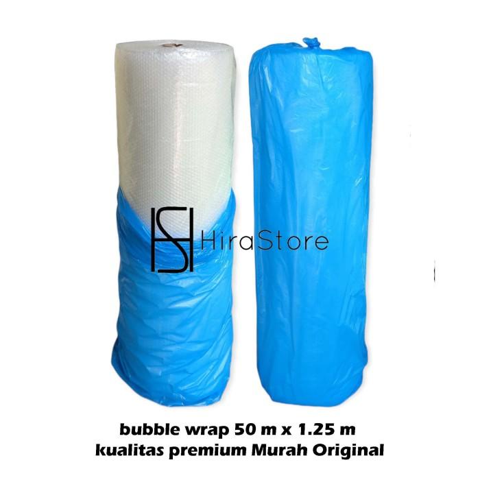 

Wraping Bubblewrap 50M X 1.25 M Premium / Plastik Bubble / Bubble Wrap