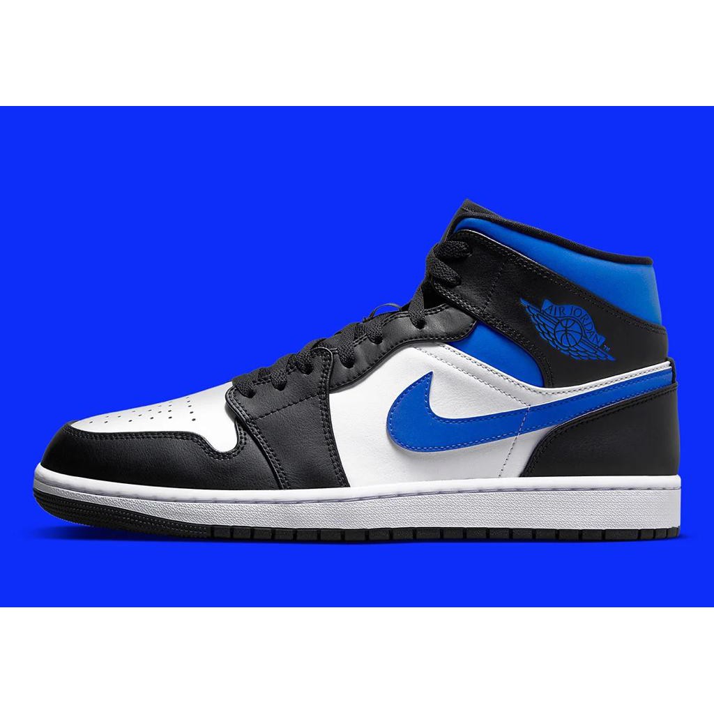 air jordan mid racer blue