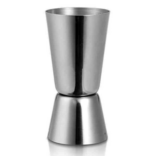 STAINLESS COCKTAIL JIGGER / MEASURING CUP / GELAS UKUR - 20/30 ml