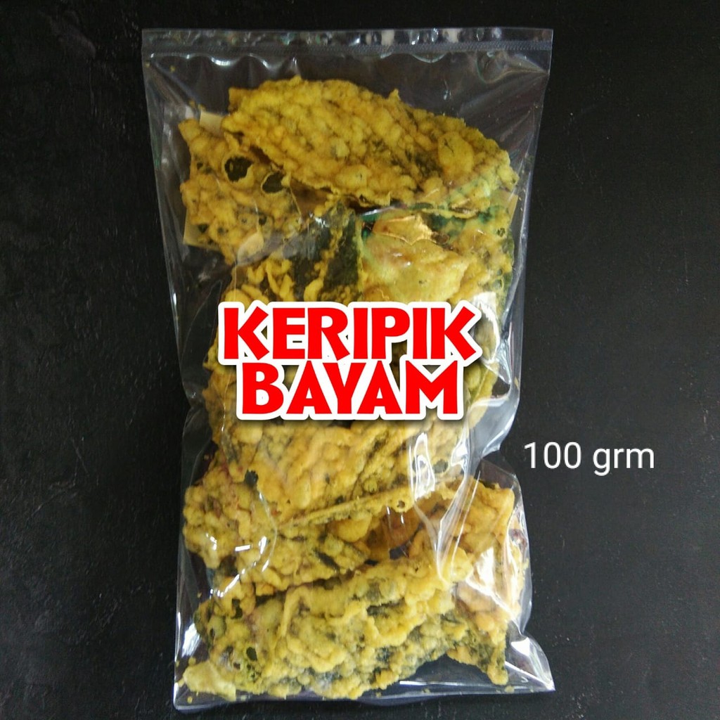 

Keripik Bayam / Kripik Bayam / Bayam Crispy Cemilan Enak Camilan Gurih Nikmat Kemasan 100gr Murah